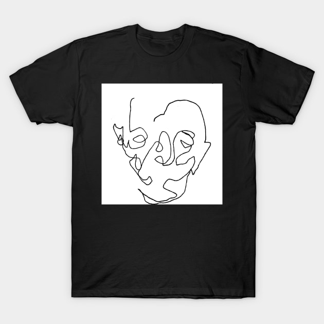 Face T-Shirt by Alicia Mutlu